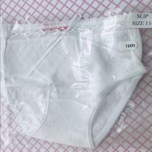 European Girls Cotton Underwear/ Slip